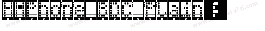 HMPhone BDC Plain字体转换